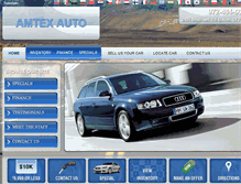 Tablet Screenshot of amtexauto.com